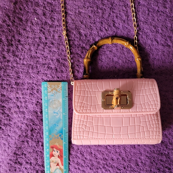 Pink Plastic/Rubber Purse - Picture 7 of 11